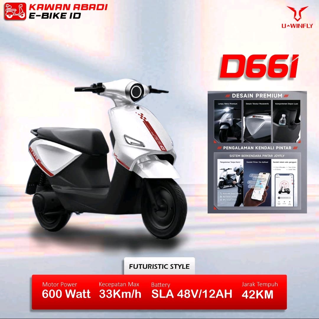 Poster fitur dan spesifikasi UWINFLY D66i